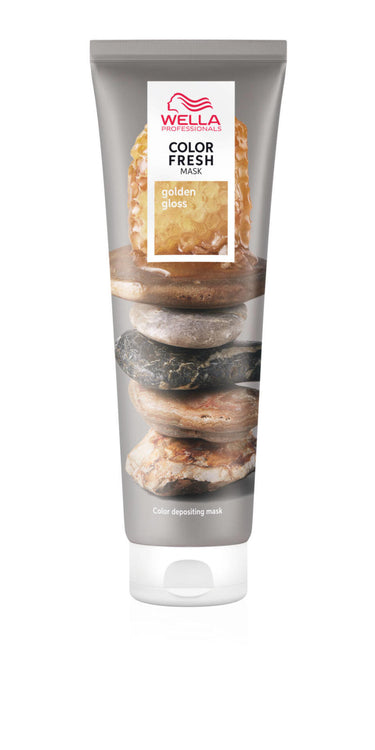 Wella Color Fresh Mask – Golden Gloss | Subtle Golden Shine Conditioning Mask